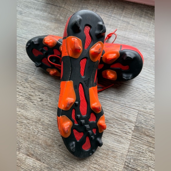 Adidas X 15.1 Elite Soccer Cleats Size 10.5 US Men’s Orange Black X-Claw X-Cage main image 4
